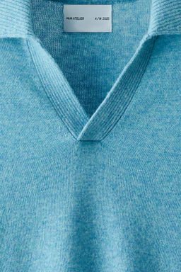 Wool-blend polo jumper - H&m фото 7