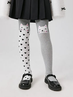 ACOOLA / Колготки детские Zabele25 серый меланж