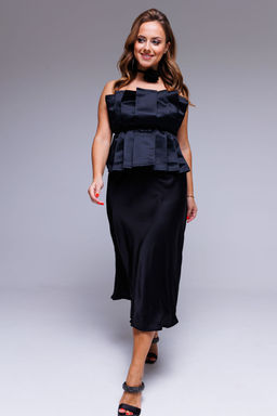 Юбка AURA 5043-164 черный  фото 2