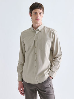 Regular Fit Uzun Kollu Arm?rl? Erkek G?mlek