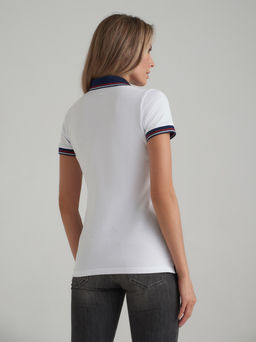 Поло женское RUSSIA 65L-RR-1784 RED-N-ROCKS