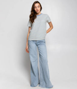 Футболка #КТ8355, голубой - Dommod фото 4