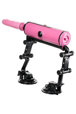 Секс-машина Pink-Punk, MotorLovers, ABS, розовый, 36 см - Toyfa фото 6