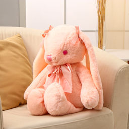 Мягкая игрушка «Зайка», с бантиками, 60 см, цвет МИКС