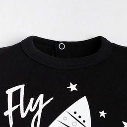 Комбинезон с коротким рукавом Крошка Я Stylish boy рост 74-80 см  фото 2
