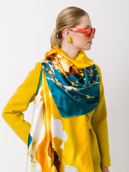 Большой мягкий очень нежный двусторонний палантин - Tantino фото 10