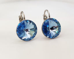 Серьги с кристаллами Swarovski