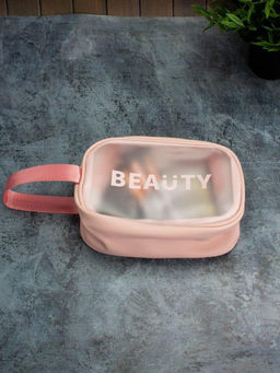 Косметичка "Beauty trend", pink (S) 14х20х9,5 см