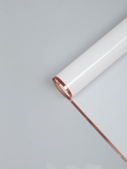 Цена за 20 шт. Плёнка для цветов «Кайма с тиснением», белая, 57×57±2 см