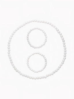 Цена за 2 шт. Набор детский «Выбражулька» 3 предмета: бусы, 2 браслета, d=6 см бусинки