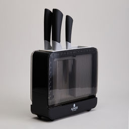 НАБОР НОЖЕЙ AGNESS НА ПЛАСТИКОВОЙ ПОДСТАВКЕ, 6 ПРЕДМЕТОВ  фото 4