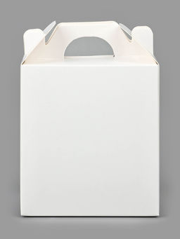 Цена за 5 шт. Упаковка для кондитерских изделий под 1 капкейк «Белая», 9×9×10 см