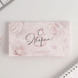 Подарочный набор, планер, ручка пластик 8 марта: Цвети от счастья - Artfox фото 2