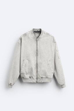 COTTON BOMBER JACKET - Zara фото 6