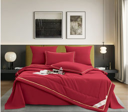 Одеяло Candies Бархатный Сатин с простыней и наволочками ODCANO010 Евро