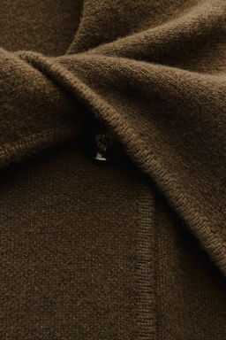 WIDE LAPEL 100% WOOL COAT - Zara фото 5