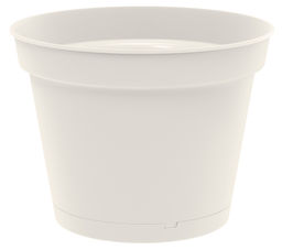 Горшок для цветов "Mint" D380мм 20л с поддоном (светло-бежевый) 221612325/01