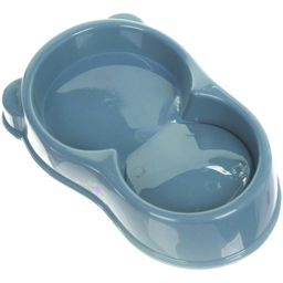 Автокормушка пластиковая "ДА БУДЕТ КОРМ!", цвет морская волна, 250мл / 500гр, 27.5*18*25см