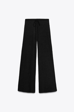 TEXTURED STRAIGHT-FIT TROUSERS - Zara фото 55