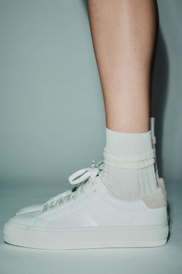 SNEAKERS WITH TOPSTITCH DETAIL - Zara фото 11