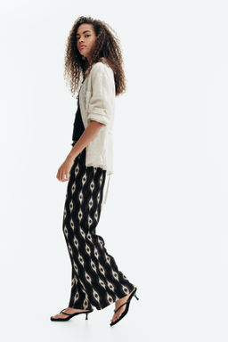 Pantal?n amplio con cintura fruncida - H&m фото 9