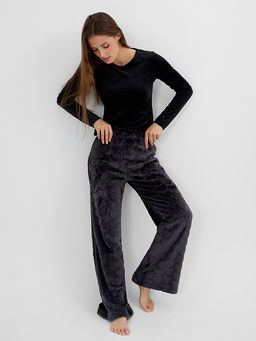 Брюки домашние женские серые - Mark formelle фото 6