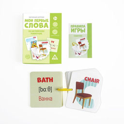 Обучающие карточки Мои первые слова на английском. Furniture, 3+ - Лас играс фото 2