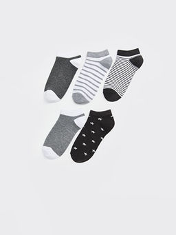 ?izgili Erkek ?ocuk Patik ?orap 5li