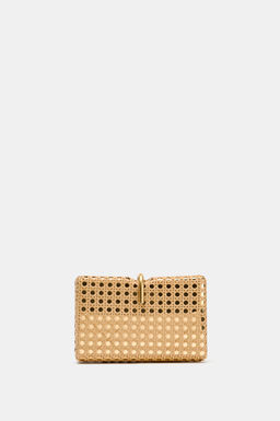 CAJA R?GIDA MET?LICA / Oro - Zara фото 2