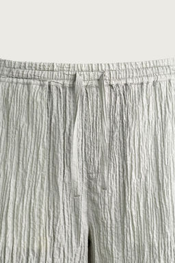 BERMUDA RELAXED FIT RELIEVE / Gris claro - Zara фото 9