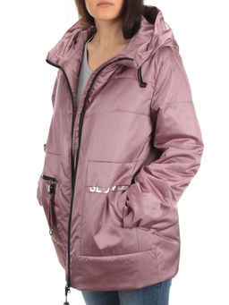 BM-1055 PINK POWDER Куртка демисезонная женская (100 гр. синтепон) - Фабричный китай фото 9