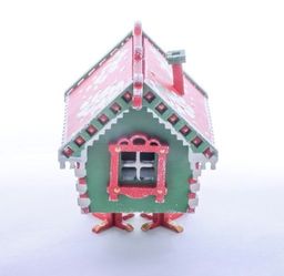 Елочные игрушки: Избушка на курьих ножках 6017 - Idh фото 3
