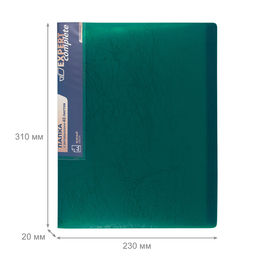 Expert Complete Premier Папка с вкладышами 40 л. A4 600 мкм 20 мм волокно 6 шт. зеленый new EC211730003