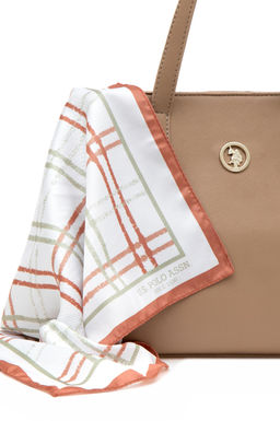 Женская подарочная сумка из норки в штучной упаковке с шарфом Неожиданная скидка в корзине