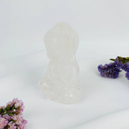 Статуэтка Будда из Горного Хрусталя - Радуга самоцветов фото 4