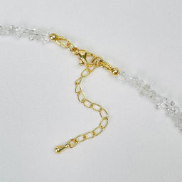 Колье из Херкимерского кварца