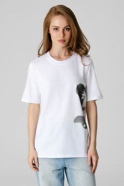 Арт. 31163 Футболка женская 44-50 (4 шт) Цвет:белый - Калинка фото 3