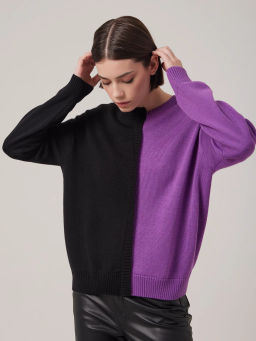 Джемпер женский 1231153010 black/violet