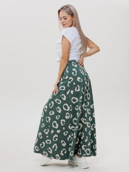 Юбка женская Ю-13 (кулирка) Темно-зеленая - Elenatex фото 24