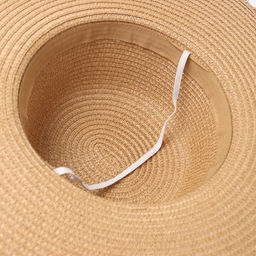 Шляпа MINAKU «Блеск», размер 56, бежевая