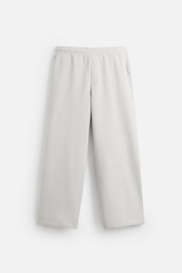 WIDE-LEG JOGGER TROUSERS - Zara фото 7