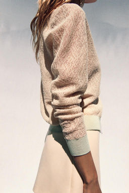 COLOUR BLOCK CARDIGAN - Zara фото 12