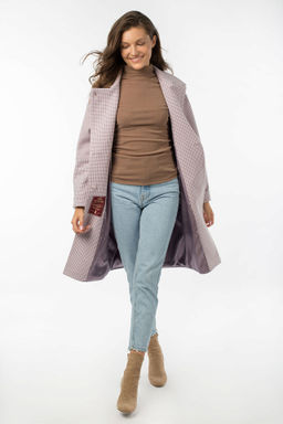 01-10662 Пальто женское демисезонное - El podio фото 3