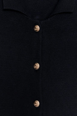 BUTTONED KNIT CARDIGAN - Zara фото 13