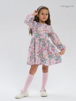 Платье Моана сирень на розовом - Sovalina фото 16