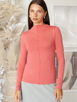 D49.113 Джемпер женский терракота