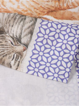 Скатерть Этель Уютные коты, 220?147 см, 100% хлопок, саржа 190 г/м?