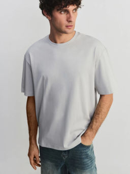 Базовая футболка расслабленного фита MRELAX0526-30 / Zarina