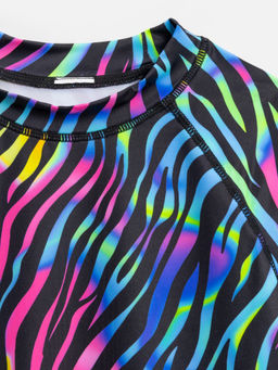 ACOOLA / Костюм купальный детский для девочек Luiziana1 сине-красный