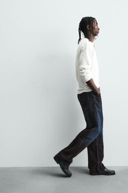 BAGGY FIT JEANS WITH VISCOSE - Zara фото 6